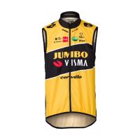 AGU Cyklistická vesta - JUMBO-VISMA 2022 - žlutá/černá 2XL