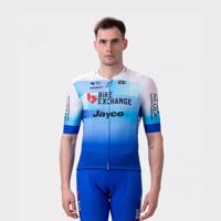 ALÉ Cyklistický dres s krátkým rukávem - BIKE EXCHANGE 2022 - modrá/bílá 5XL