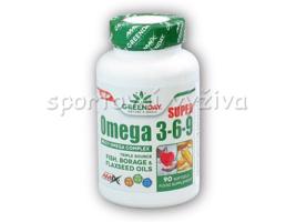 Amix GreenDay Super Omega 3-6-9 90 kapslí