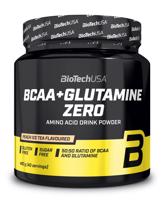 BCAA + Glutamine Zero - Biotech USA 480 g Peach Ice Tea