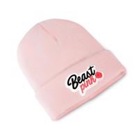 BeastPink Zimní čepice Beanie Baby Pink