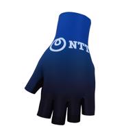 BONAVELO Cyklistické rukavice krátkoprsté - NTT 2020 - modrá S