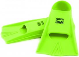 Borntoswim junior short fins green s