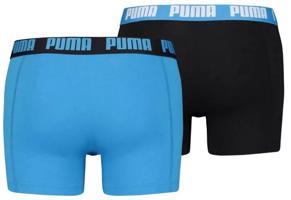 Boxerky Puma Basic 2P Modrá / Černá