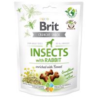 Brit Care Dog Crunchy Cracker. Insects with Rabbit enriched with Fennel 200 g