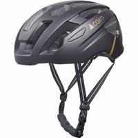 CAIRN - Cyklistická helma PRISM II, Mat Black Gold