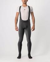 CASTELLI Cyklistické kalhoty dlouhé s laclem - VELOCISSIMO 5 WINTER - černá XL