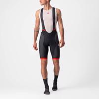 CASTELLI Cyklistické kalhoty krátké s laclem - COMPETIZIONE KIT - černá L