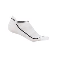 CASTELLI Cyklistické ponožky kotníkové - INVISIBLE LADY - bílá
