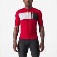 CASTELLI Cyklistický dres s krátkým rukávem - PROLOGO 7 - červená L