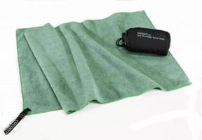 Cocoon cestovní ručník Microfiber Terry Towel Light L bamboo gre