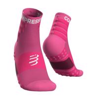 COMPRESSPORT Cyklistické ponožky klasické - TRAINING - růžová 35-38