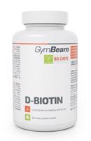 D-Biotin (Vitamin B7) - GymBeam 90 kaps.