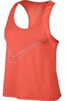 Dámské běžecké tílko Nike Dry Run Fast Oranžová