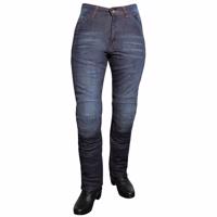 Dámské jeansové moto kalhoty ROLEFF Aramid Lady Barva modrá, Velikost 33/XL