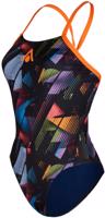 Dámské plavky aqua sphere essential tie back multicolor/navy xl -