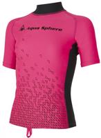 Dámské tričko aqua sphere bix rash guard pink/bright pink 16