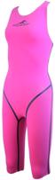 Dámské závodní plavky aquafeel neck to knee oxygen racing pink 30