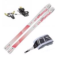 Dámský skialpový set: lyže a pásy La Sportiva Gavia 85 LS + vázání Dynafit Superlite 175-Z10+