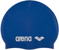 Dětská plavecká čepice arena classic silicone junior modrá