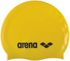 Dětská plavecká čepice arena classic silicone junior žlutá
