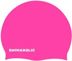 Dětská plavecká čepice swimaholic classic cap junior růžová