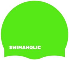 Dětská plavecká čepice swimaholic classic cap junior zelená