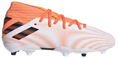 Dětské kopačky adidas Nemeziz. 3 FG Bílá / Oranžová