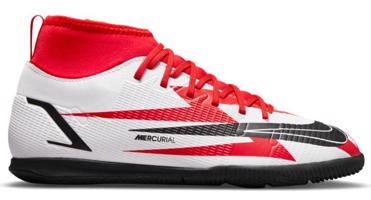 Dětské kopačky Nike Mercurial Superfly 8 Club CR7 IC Červená / Bílá