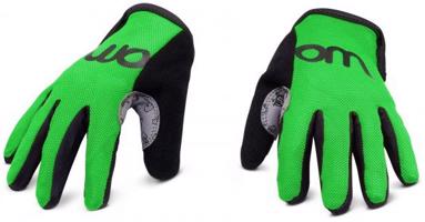 Dětské rukavice Woom 6, Zelená