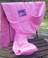 Dětský župan borntoswim bathrobe kids pink xs