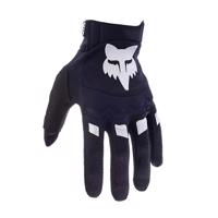 FOX Cyklistické rukavice dlouhoprsté - DIRTPAW - bílá/černá