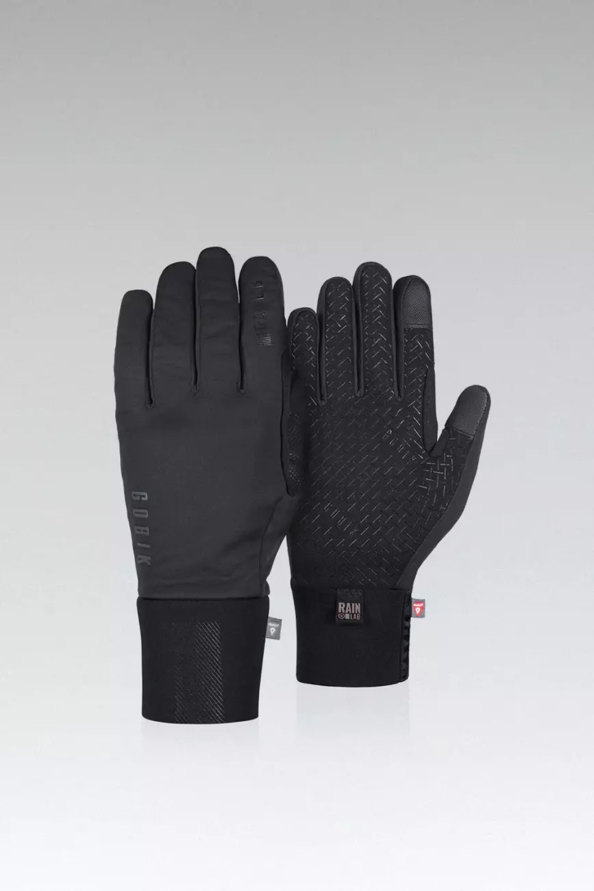 GOBIK Cyklistické rukavice dlouhoprsté - PRIMALOFT NUUK - černá XL