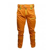 HAVEN Cyklistické kalhoty dlouhé bez laclu - SINGLETRAIL LONG - oranžová 3XL
