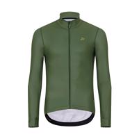 HOLOKOLO Cyklistický dres s dlouhým rukávem zimní - PHANTOM WINTER - zelená 3XL