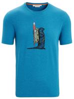 icebreaker Merino Central Classic Short Sleeve T-Shirt Otter Paddle S