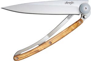 Kapesní nůž Deejo 9CB001 Wood Natural 27g, Olive Wood