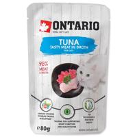 Kapsička ONTARIO Cat Tuna in Broth 80 g