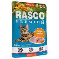 Kapsička RASCO Premium Cat Pouch Adult, Turkey, Buckthorn 85 g