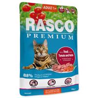 Kapsička RASCO Premium Cat Pouch Adult, Veal, Hearbs 85 g