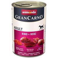 Konzerva ANIMONDA Gran Carno hovězí + srdce - KARTON (6ks) 400 g