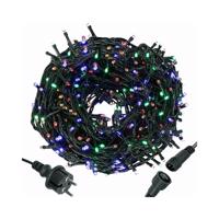 LED světelný řetěz - 61,5m, 1000LED, IP44, multicolor