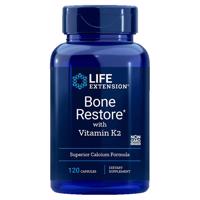 Life Extension Bone Restore with Vitamin K2 120 kapslí