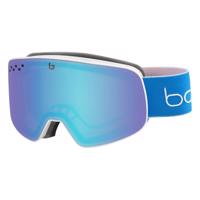 Lyžařské brýle Bollé Nevada S2 Matte White &amp; Blue Race - Azure