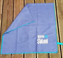 Microfibre ručník borntoswim towel modrá