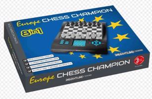 Millennium Šachový a herní počítač 8 v 1 Millennium Europe Chess Champion (AKČNÍ CENA)