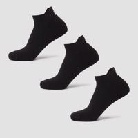 MP Unisex Trainer Ponožky (3 balení) – Černé - UK 2-5
