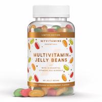 Multivitamín Jelly Beans - 30servings - Apple, Orange & Raspberry