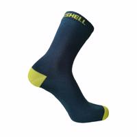 Nepromokavé ponožky DexShell Ultra Thin Crew Barva Navy-Lime, Velikost M
