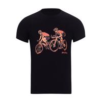 NU. BY HOLOKOLO Cyklistické triko s krátkým rukávem - JUST US - černá XL
